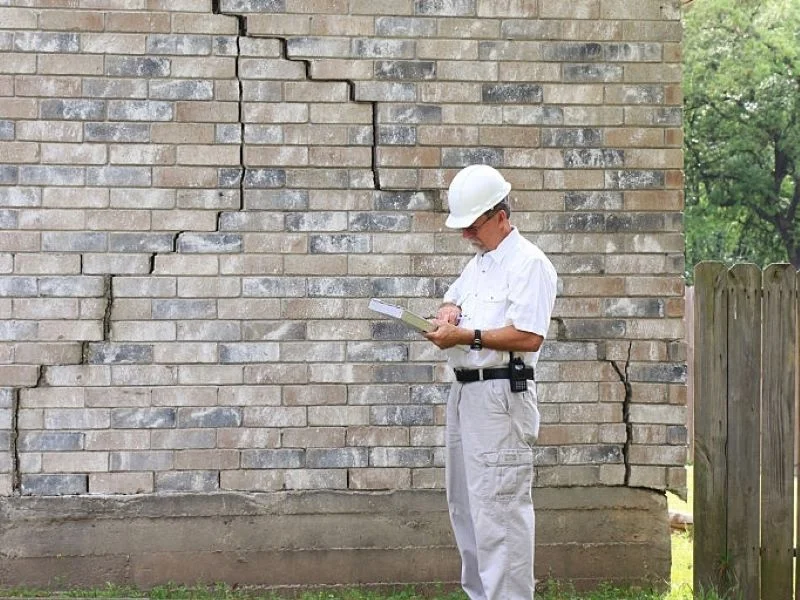 Cracked Wall Structural Repair Salem, IN