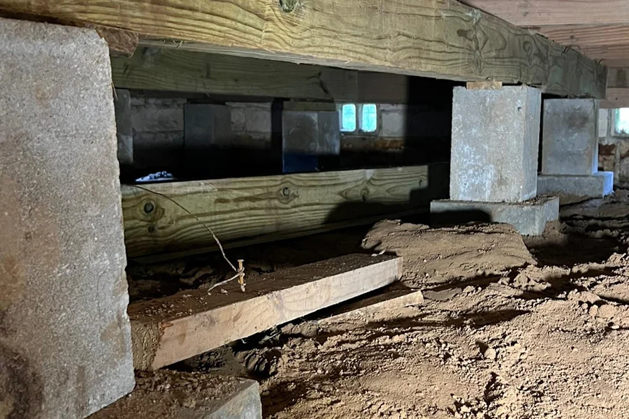 Pier and Beam or Block and Base Foundation Repair Salem, IN
