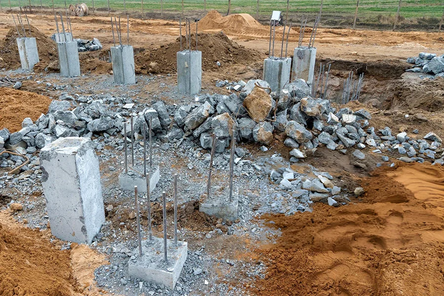 Pre Construction Pier Installation Salem, IN